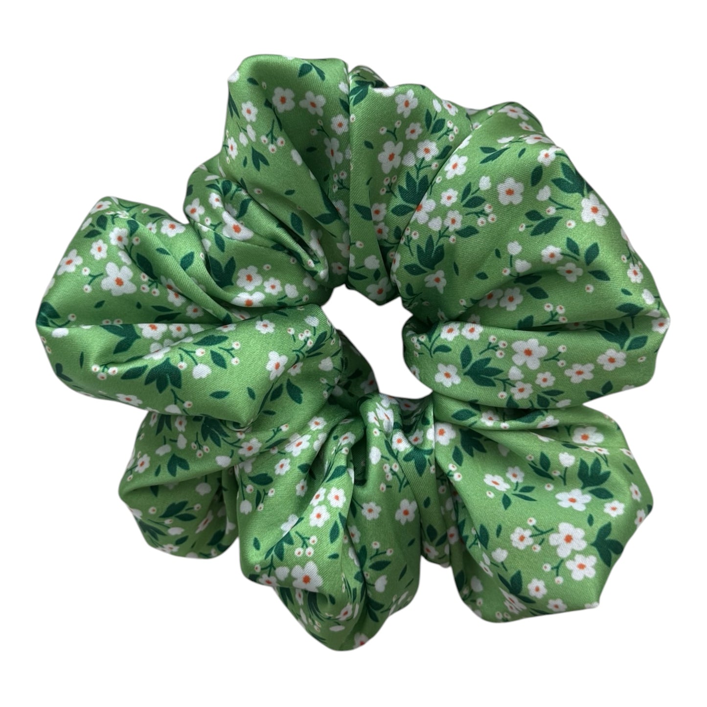 GREEN MEADOW SCRUNCHIE