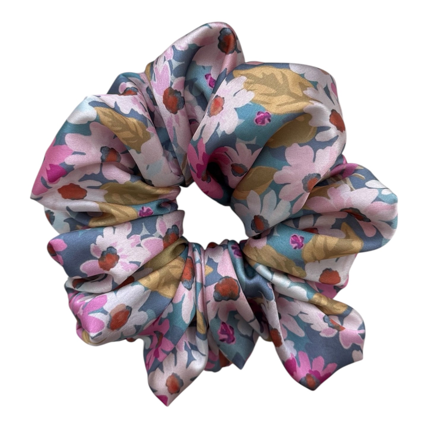 PASTEL BOTANICAL SCRUNCHIE