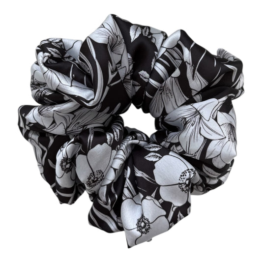 NOIR BOTANICAL SCRUNCHIE