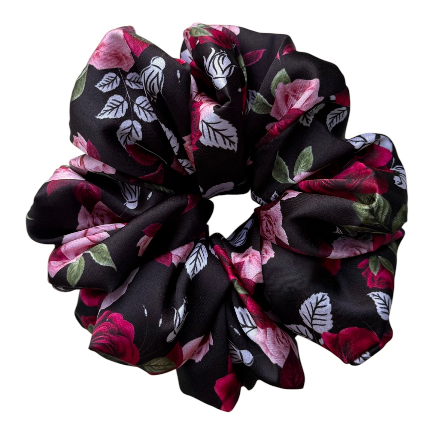 MIDNIGHT ROSE SCRUNCHIE