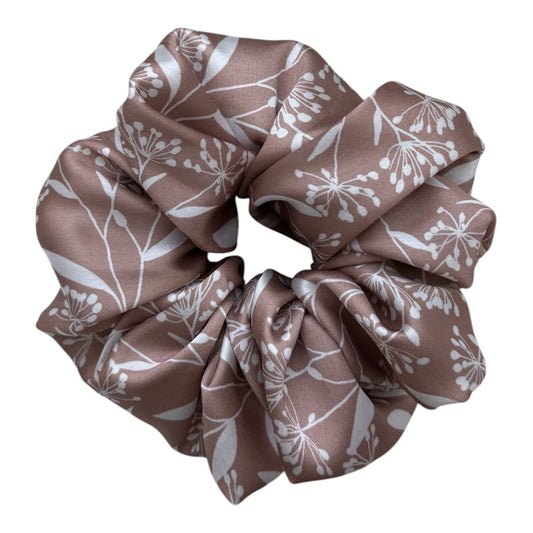 MOCHA BOTANICAL SCRUNCHIE