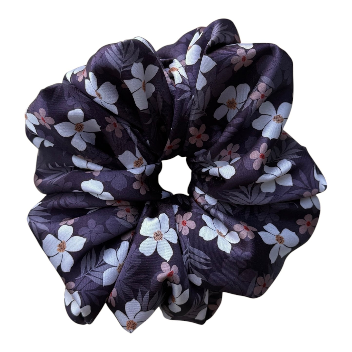 MIDNIGHT BLOSSOM SCRUNCHIE
