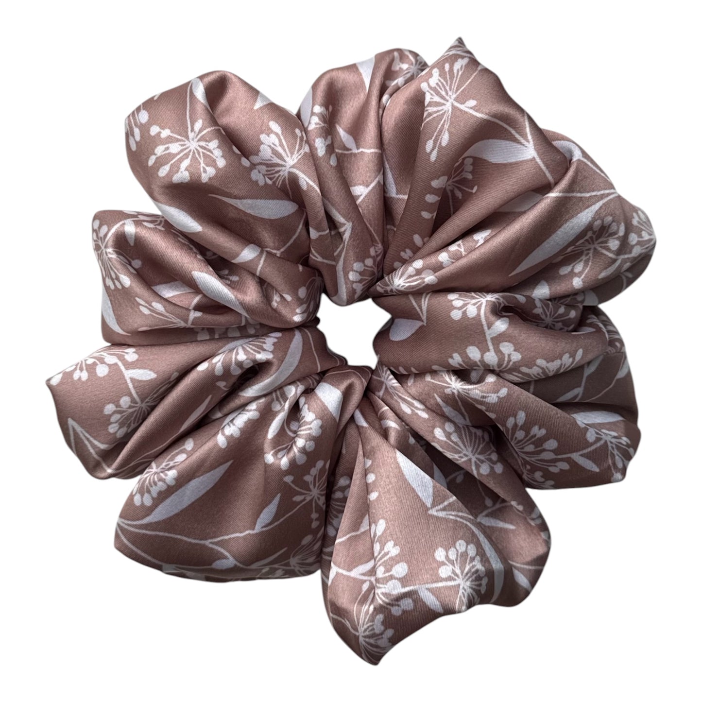 MOCHA BOTANICAL SCRUNCHIE