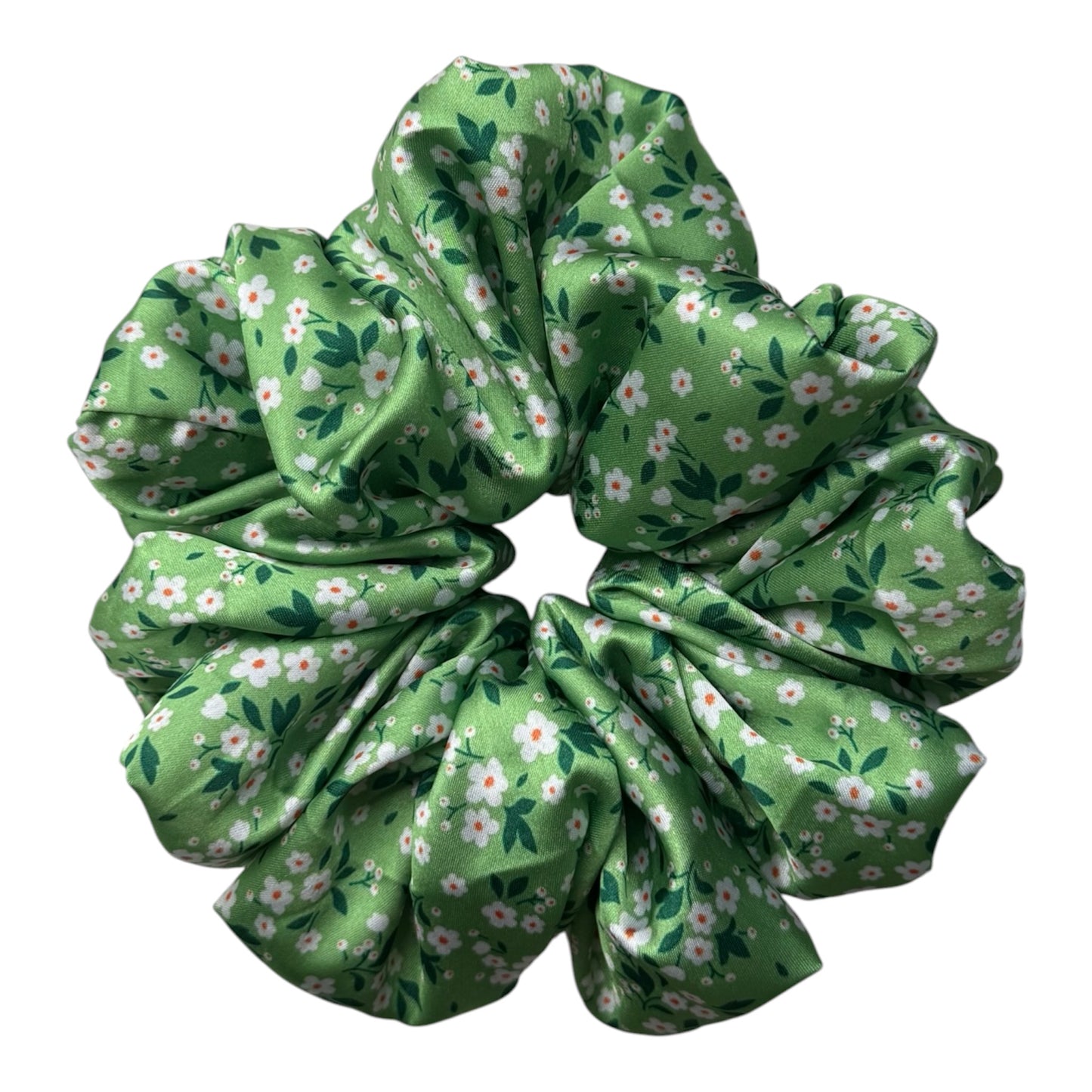GREEN MEADOW SCRUNCHIE
