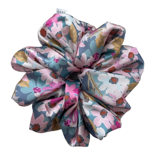PASTEL BOTANICAL SCRUNCHIE