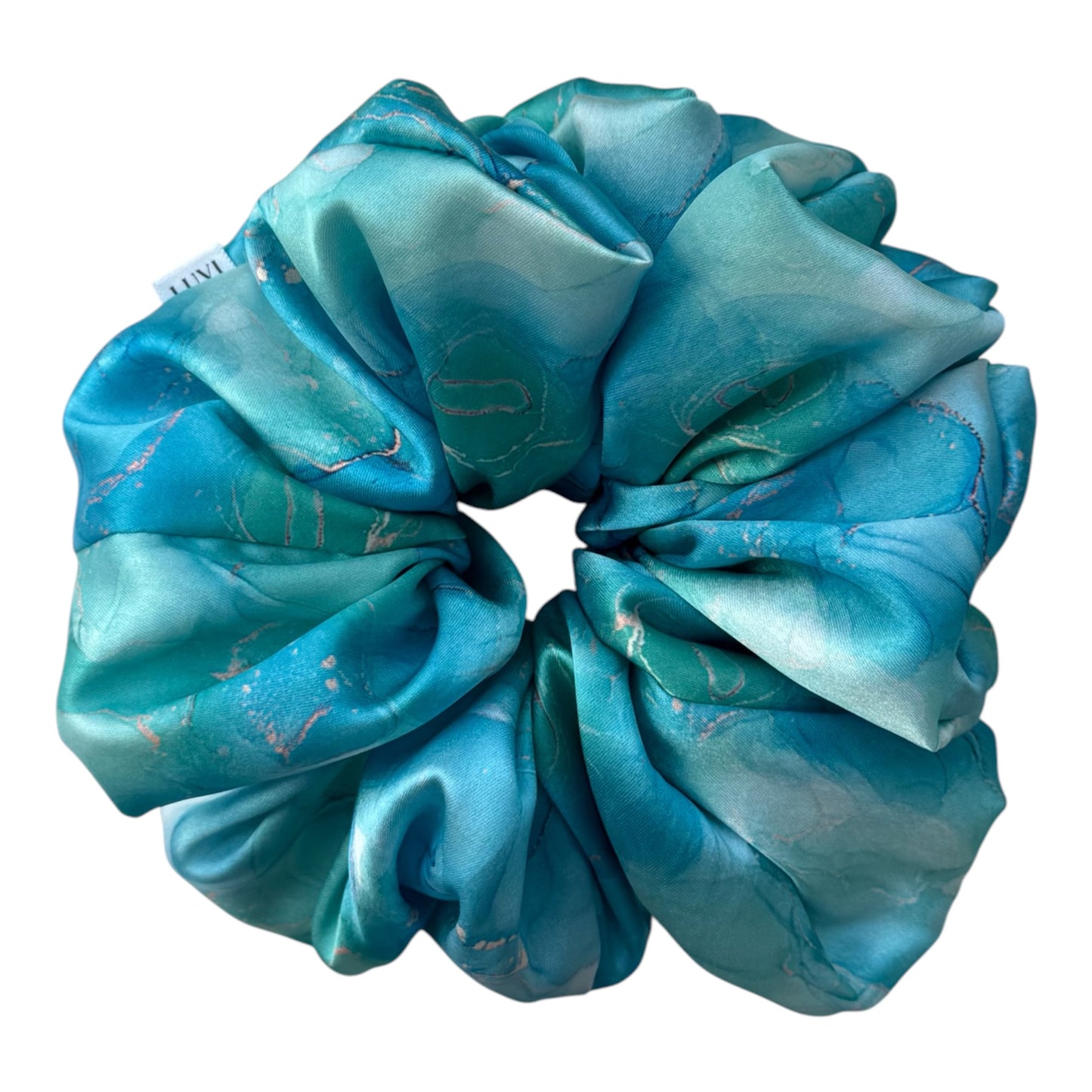 LAGOON MARBLE SCRUNCHIE